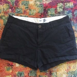 Old Navy Black Shorts Size 8